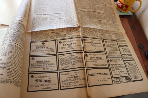 Zeitung Völkischer Beobachter Norddeutsche Ausgabe Juni 1940